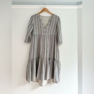 Xirena striped dress, Size S